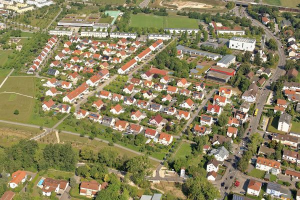 Luftbild Burgweinting - Bauplangebiet Burgweinting NW I