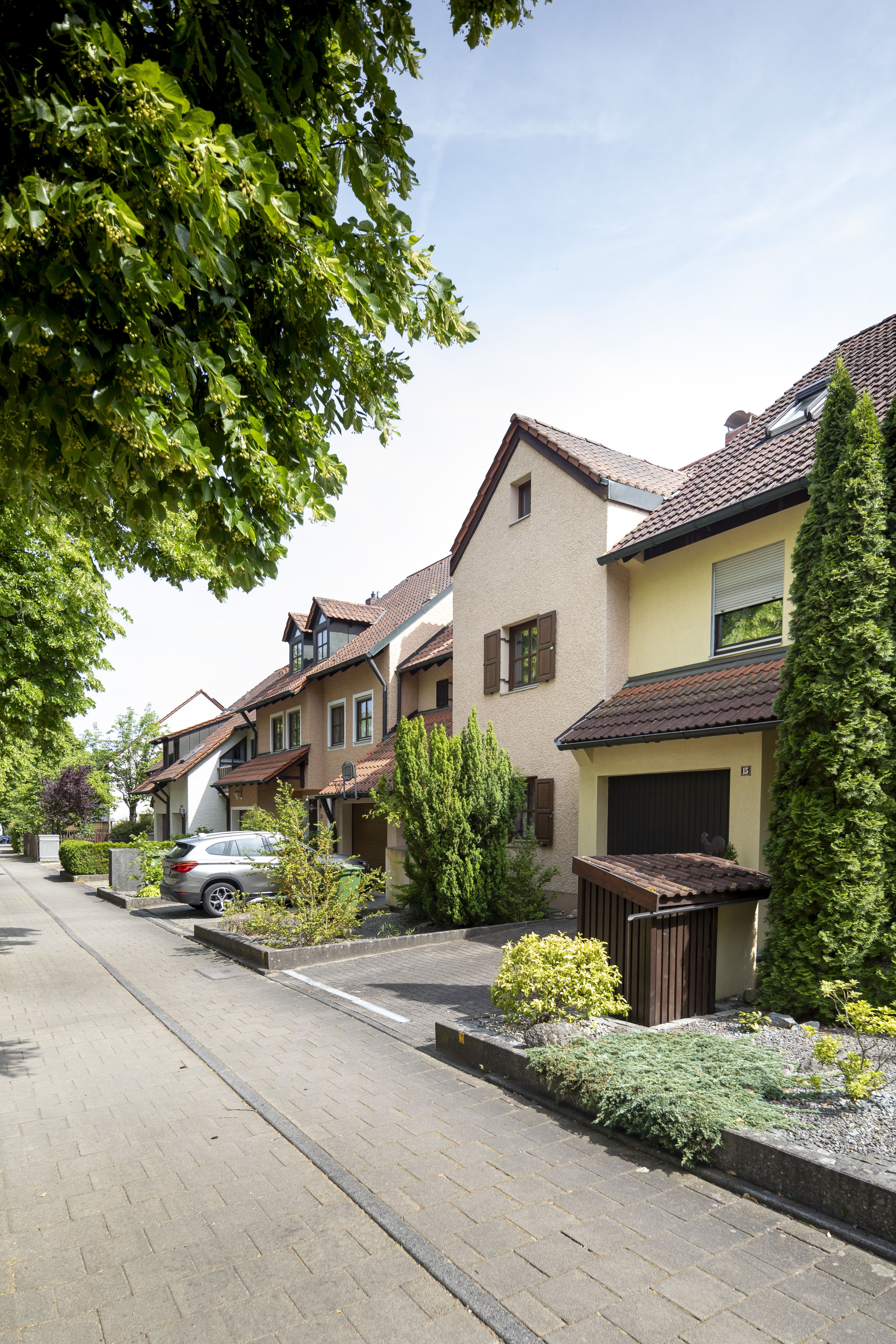 Fotografie: Kleinteilige Bebauung und individuelle Gestaltung 