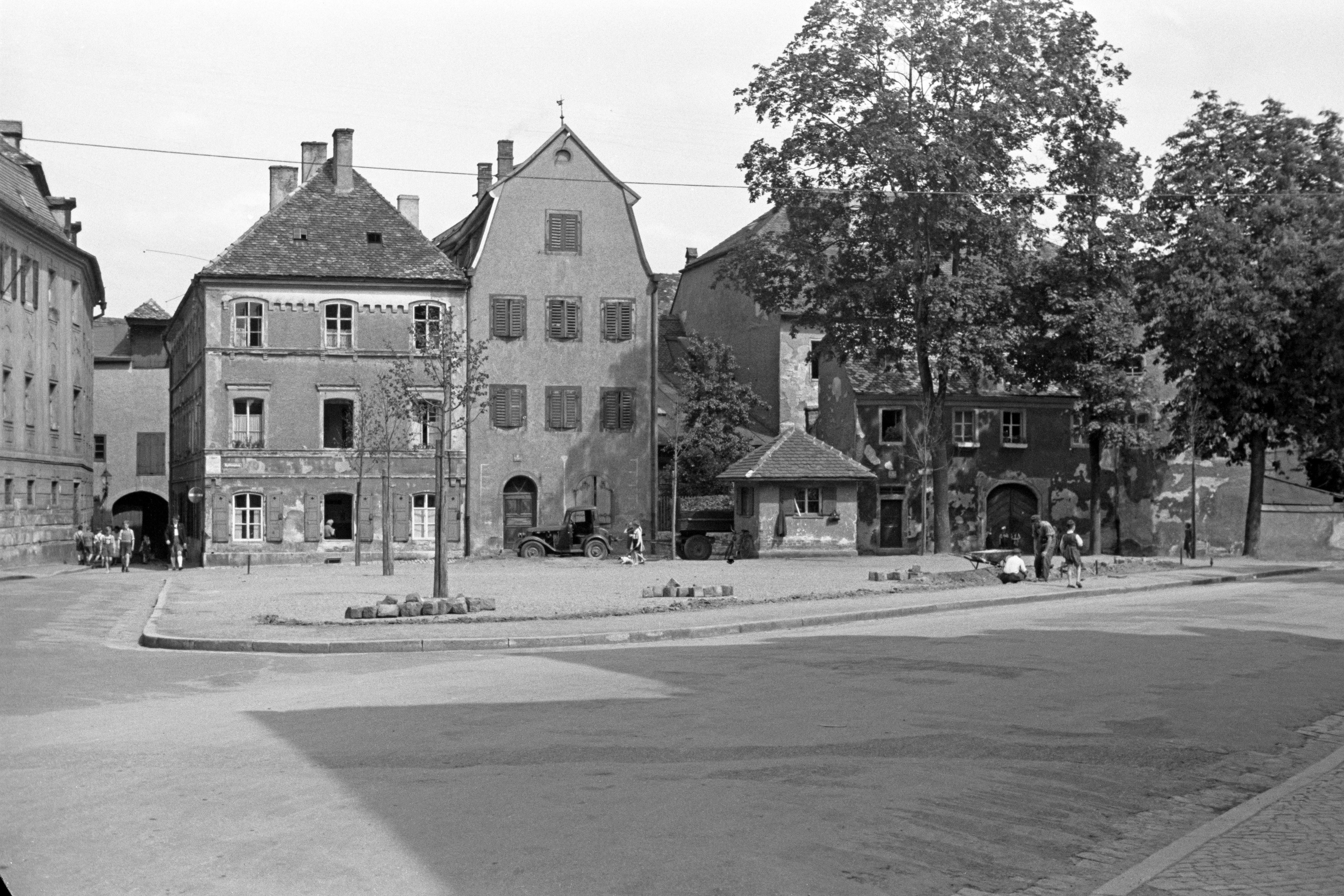 Fotografie: Ägidienplatz 1950