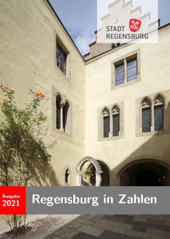 Titelseite der Broschüre "Regensburg in Zahlen"