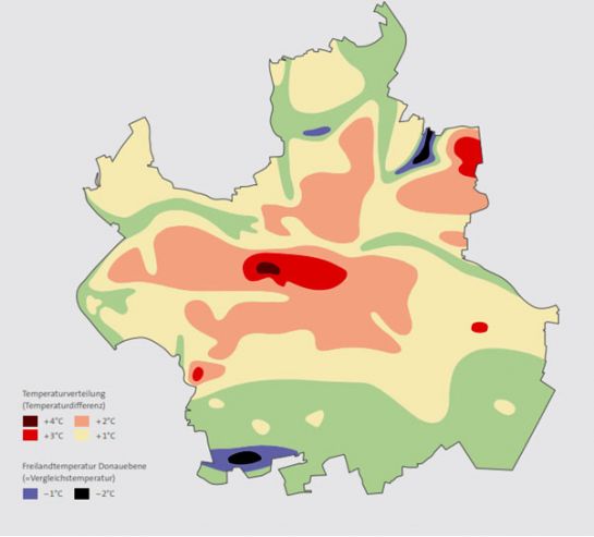 Klima - Tägliche Mittelwerte der Lufttemperatur (C) Stadt Regensburg