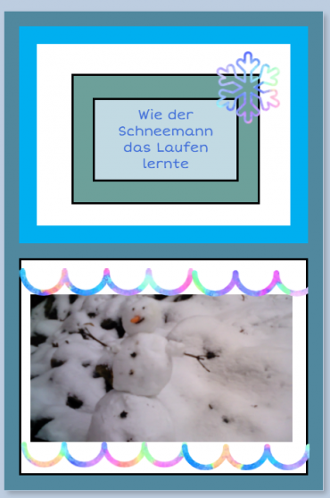 KKB 02. März Wie der Schneemann laufen lernte