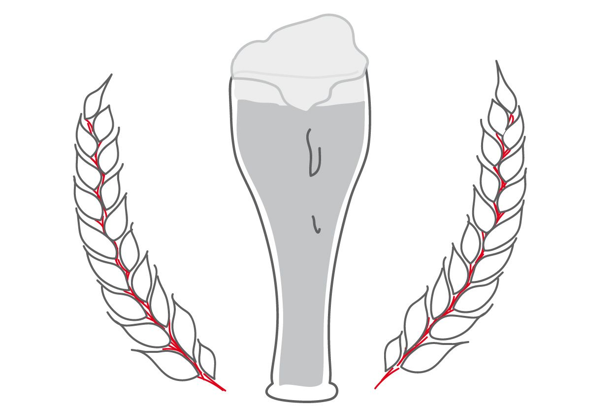 Grafik: Weißbier