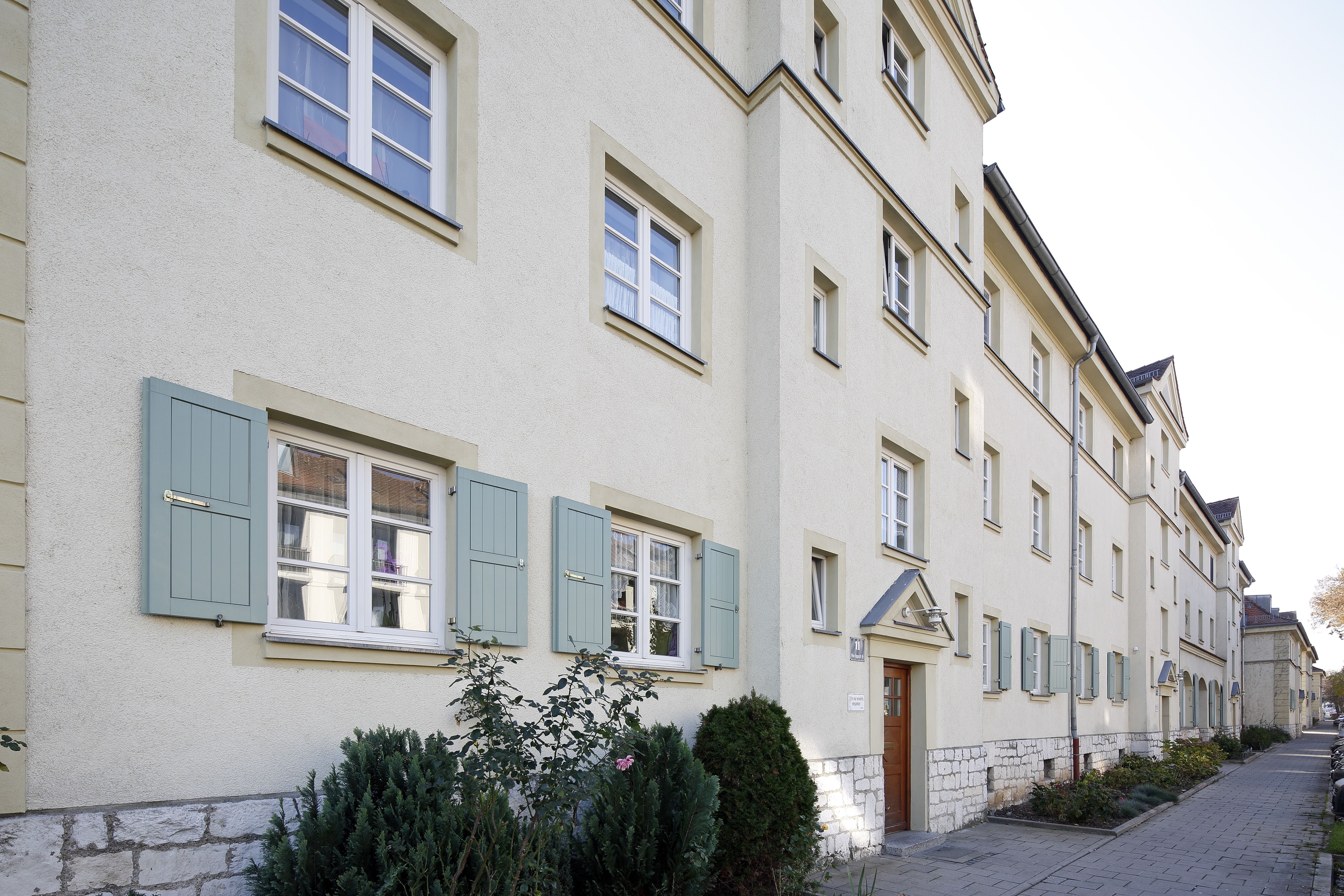 Fotografie: Kleinsiedlung an der Prinz-Rupprecht-Straße 