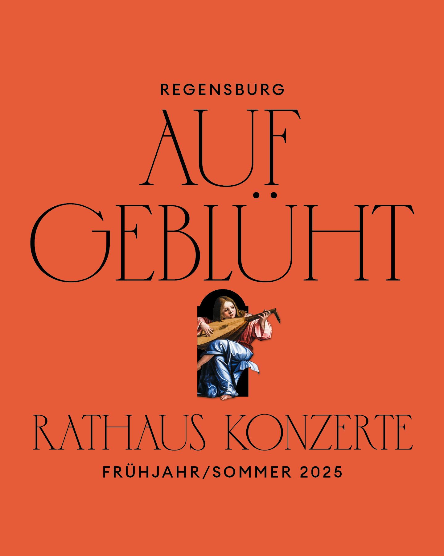Grafik – Regensburger Rathauskonzerte: Aufgeblüht