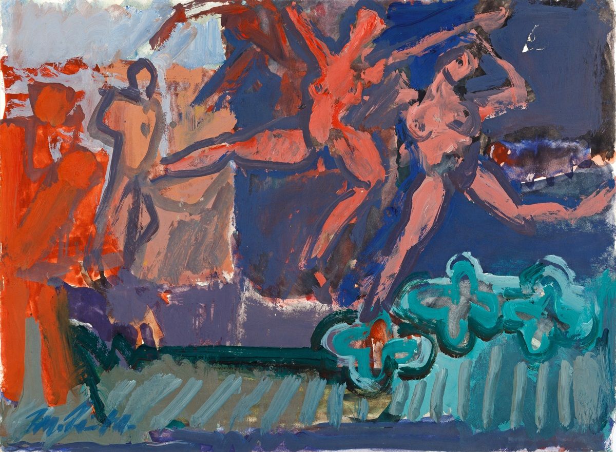 Kunstwerk, Reproduktion – Abstraktes Bild 