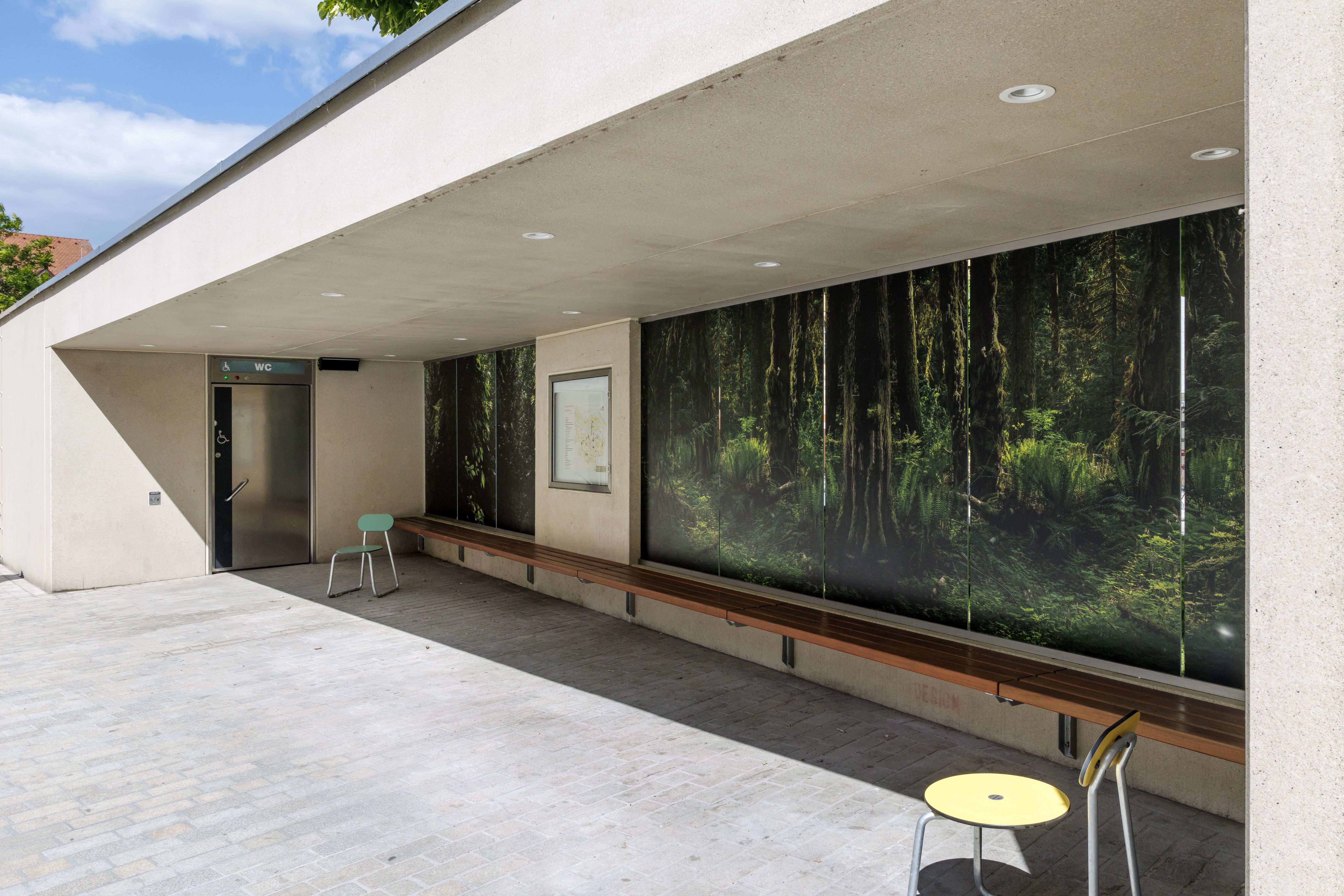 Fotografie: Kunstinstallation am Schwanenplatz