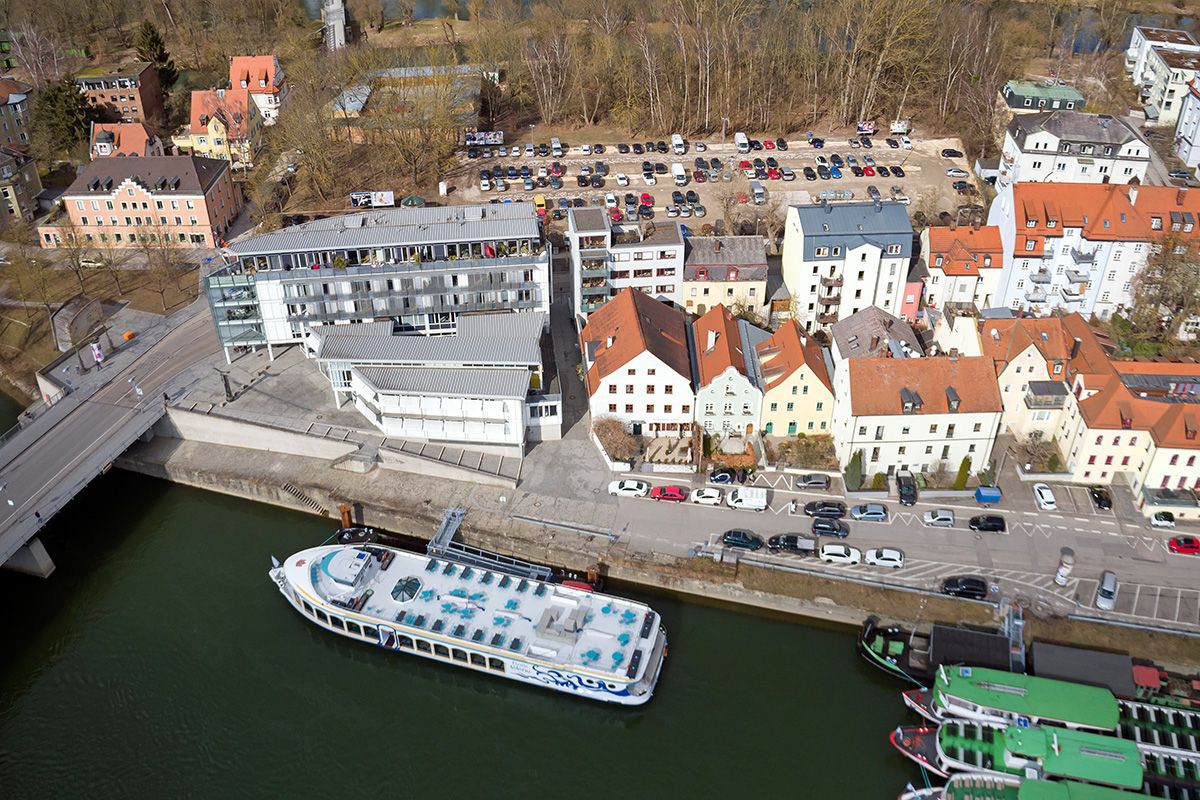 Sanierung Ufermauer Werftstraße 4