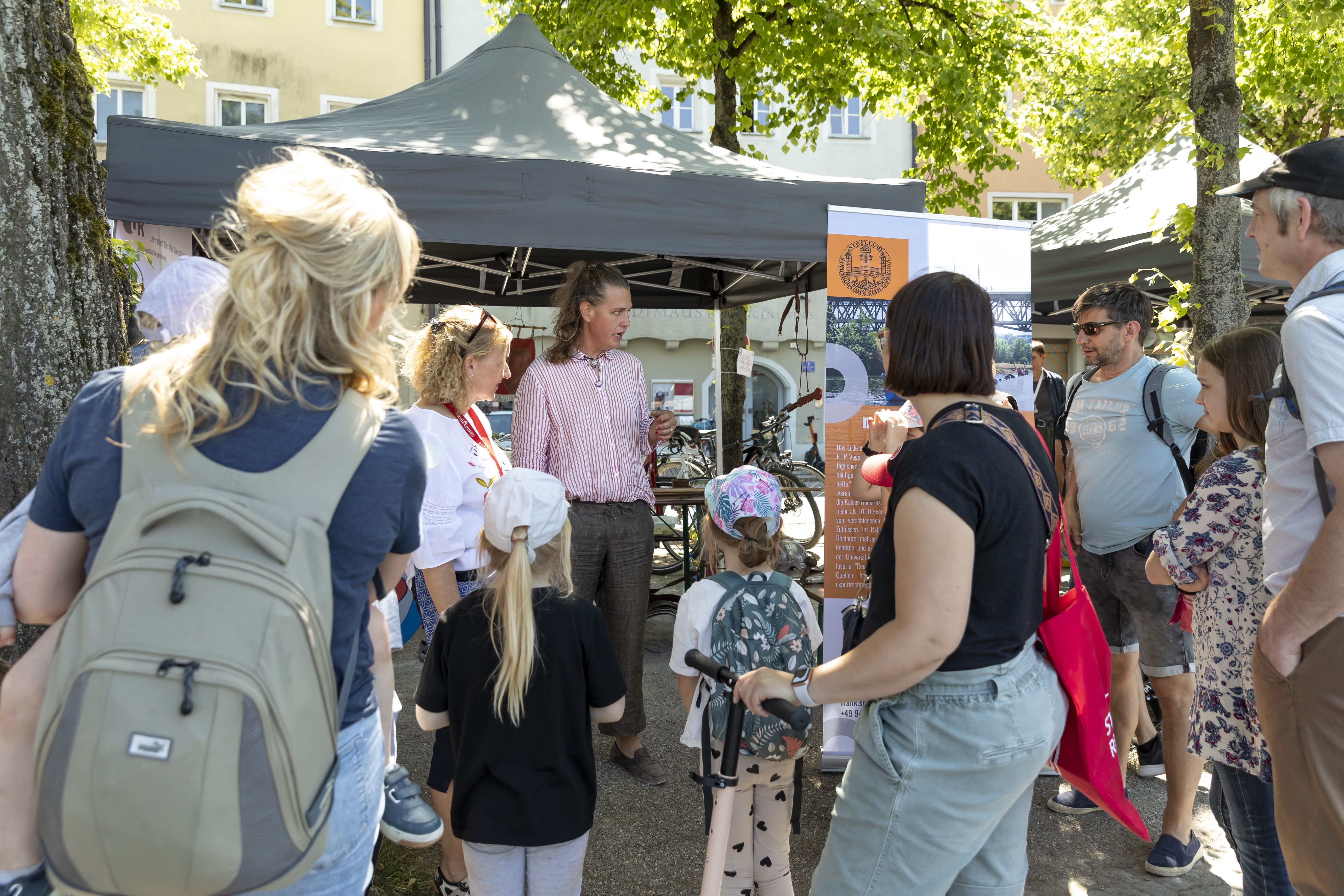 Welterbetag 2023: Welterbemeile Marc-Aurel-Ufer: Geschichte hautnah