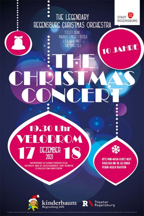Kinderbaum - Plakat Christmas Concert 2021