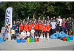 Fotografie - Jahn Cleanup Day - Gruppenbild mit den Teilnehmenden an der Aktion