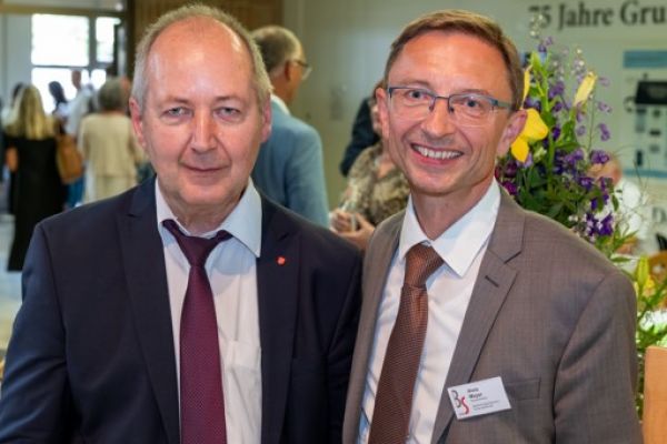 OStD Josef Schmidbauer und StD Alois Meyer