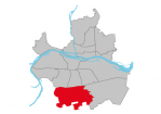 Grafik: Lage des Stadtteils Oberisling – Leoprechting – Graß im Stadtplan