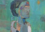Verena, 2014, Acryl/Mischtechnik auf Leinwand, 70 x 60 cm © Bartl Marlies