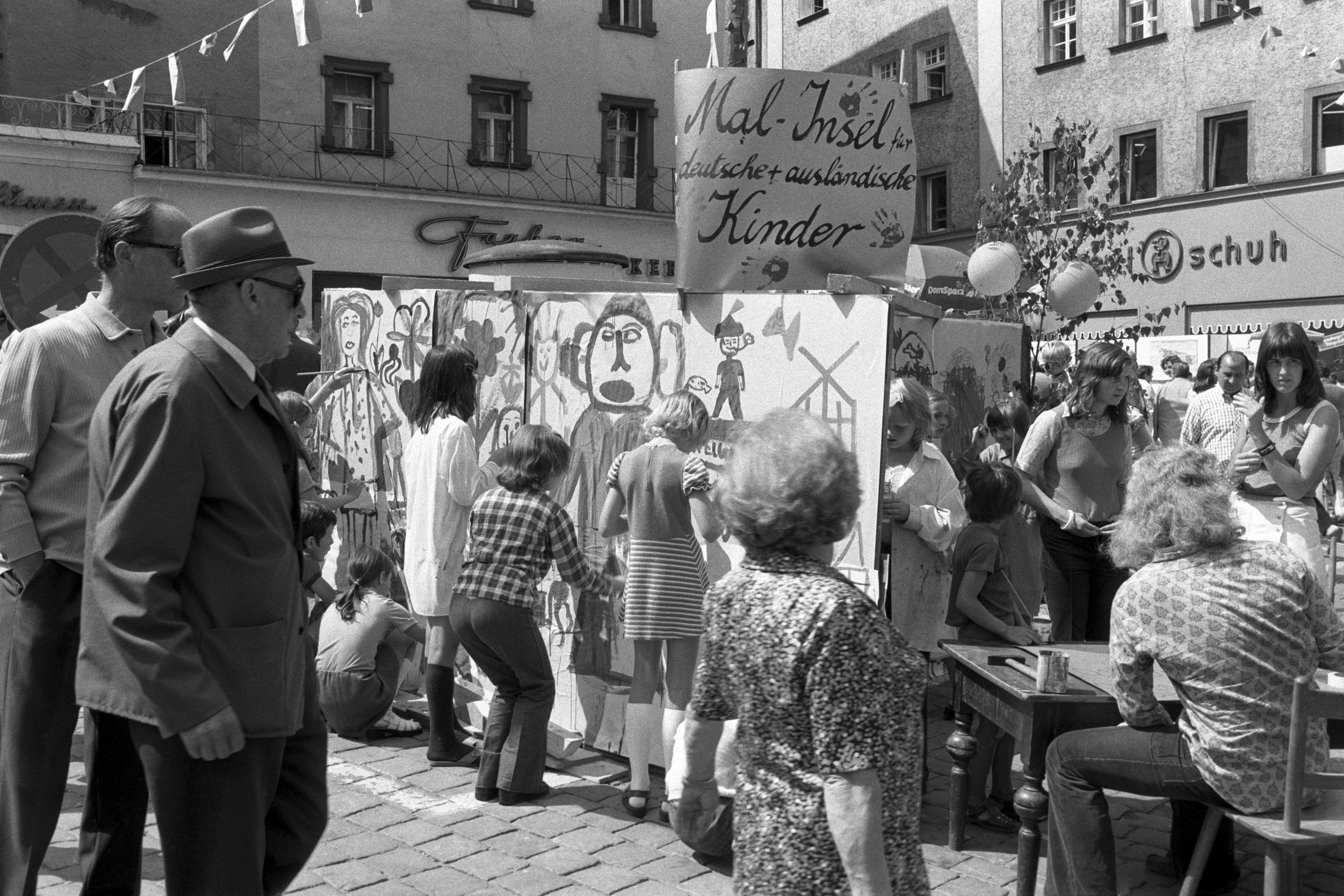 Fotografie: Mal-Insel für  Kinder