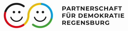Logo - „Partnerschaft für Demokratie“ (C) Regiestelle „Demokratie leben!"