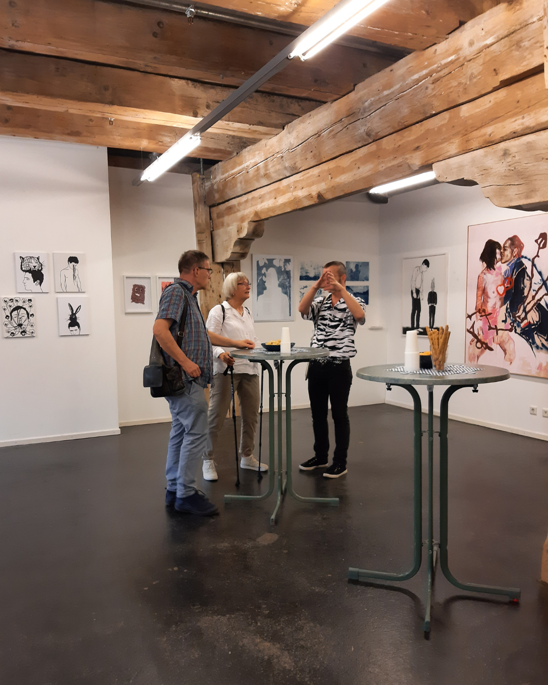 Fotografie der Ausstellung