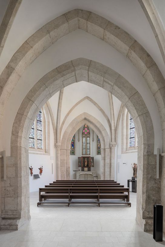 Architekturpreis 2019 - Spitalkirche St. Katharina - Foto Innenansicht der Kirche