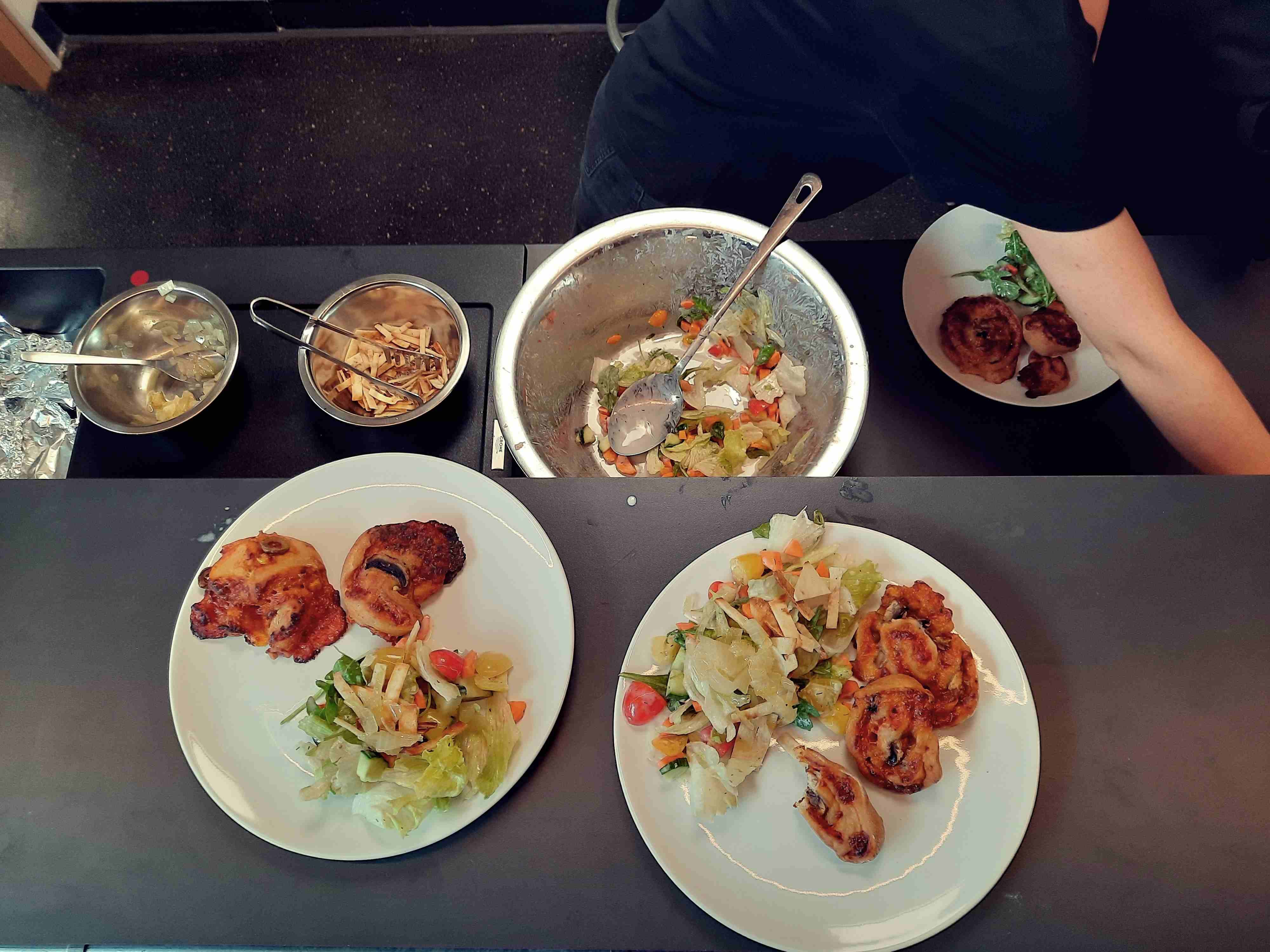 Auf dem Foto ist Essen zu sehen.