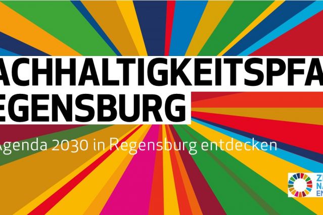Nachhaltigkeitspfad - Titel Flyer