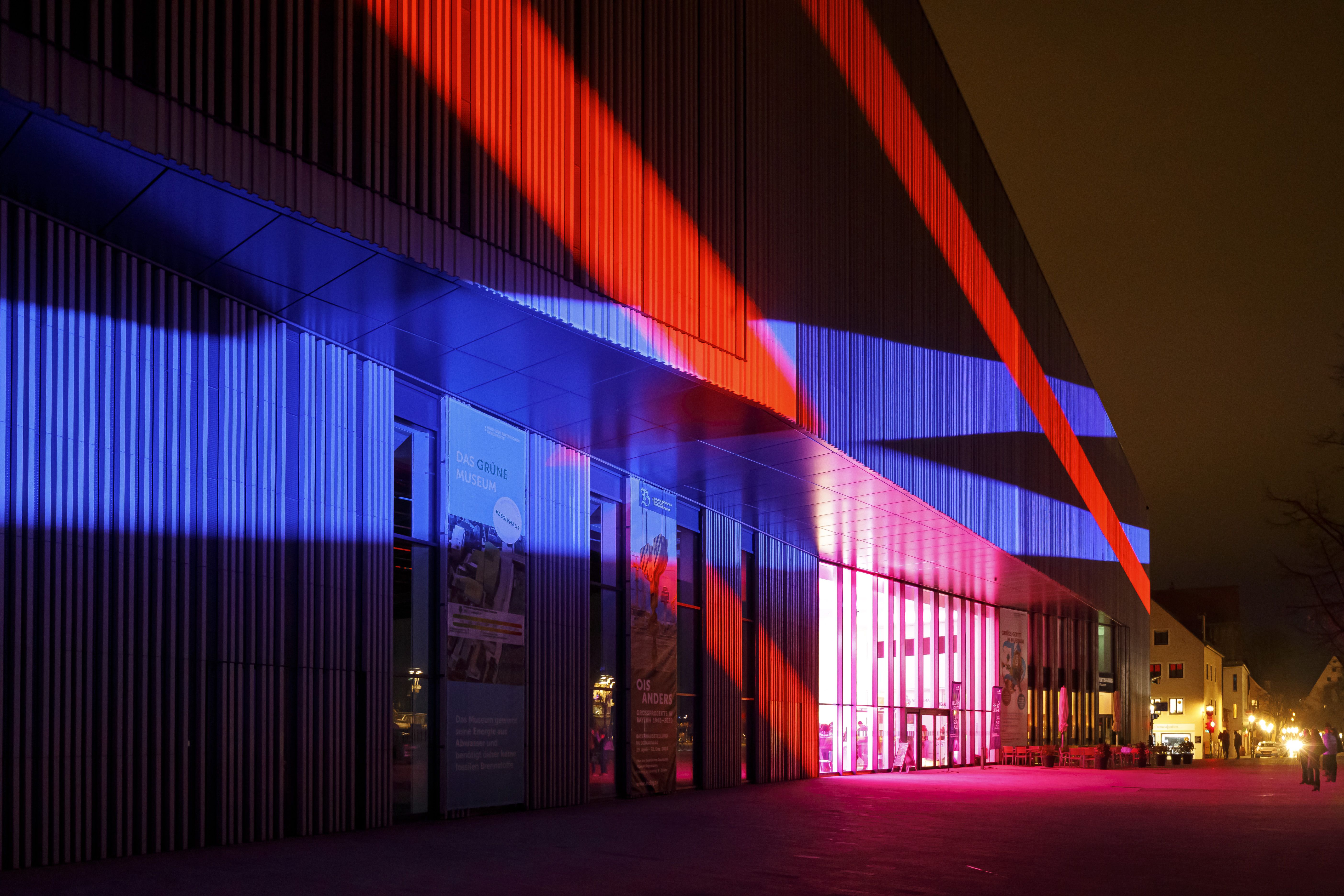 Fotografie: RE.LIGHT am Haus der Bayerischen Geschichte
