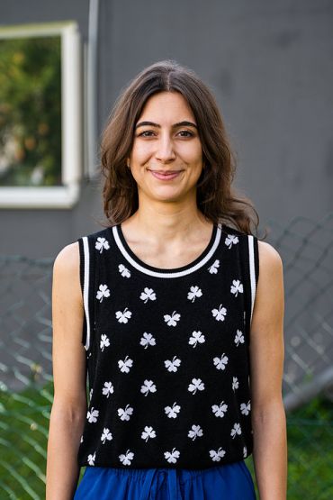 Zu sehen ist die Mitarbeiterin Julia Wildenauer.