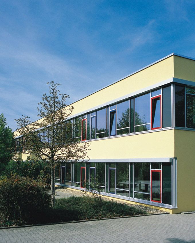 Außenansicht des Sonderpädagogischen Förderzentrums