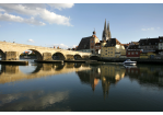 Donauansicht Stadt am Fluss