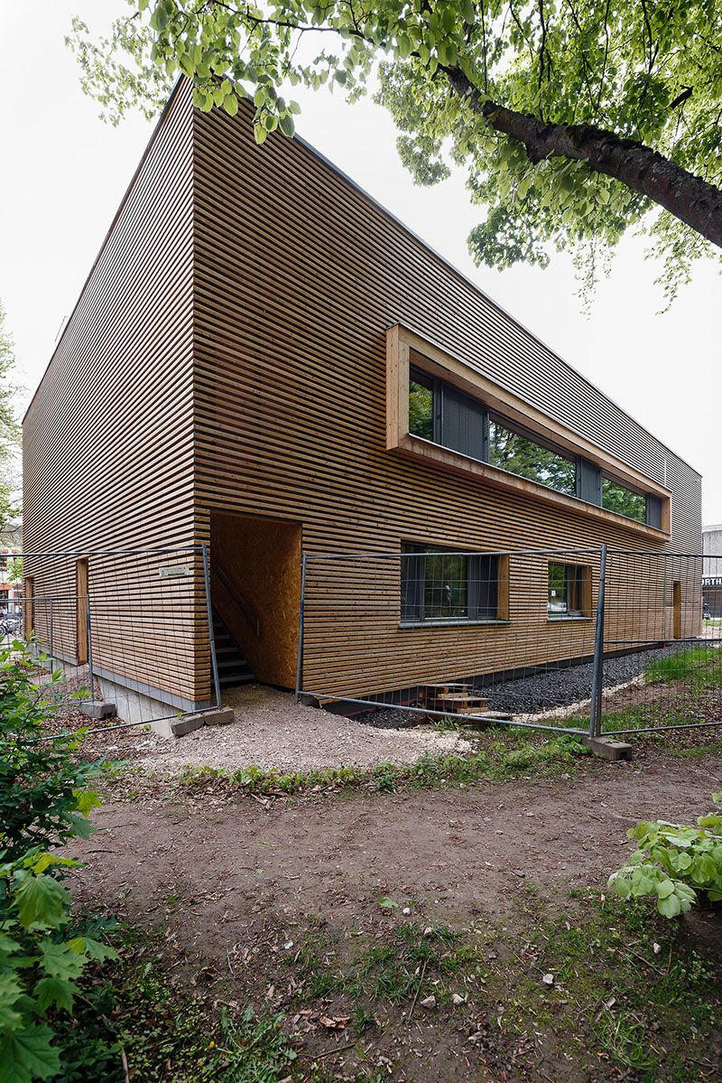 Neubau Kinderhort Klenzestraße - Ansicht von Nord-West