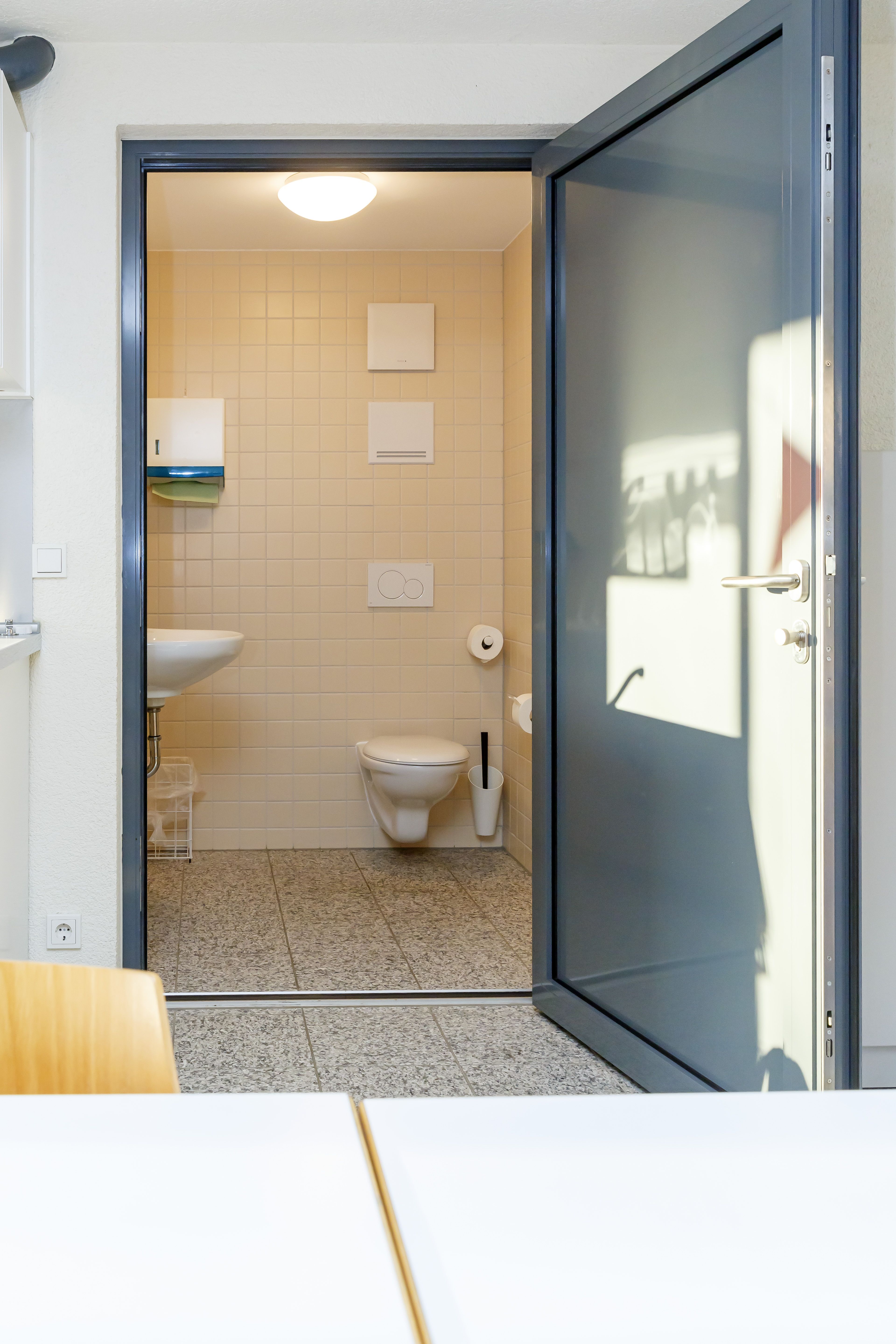 Barrierefreies WC in der Daimlerstraße