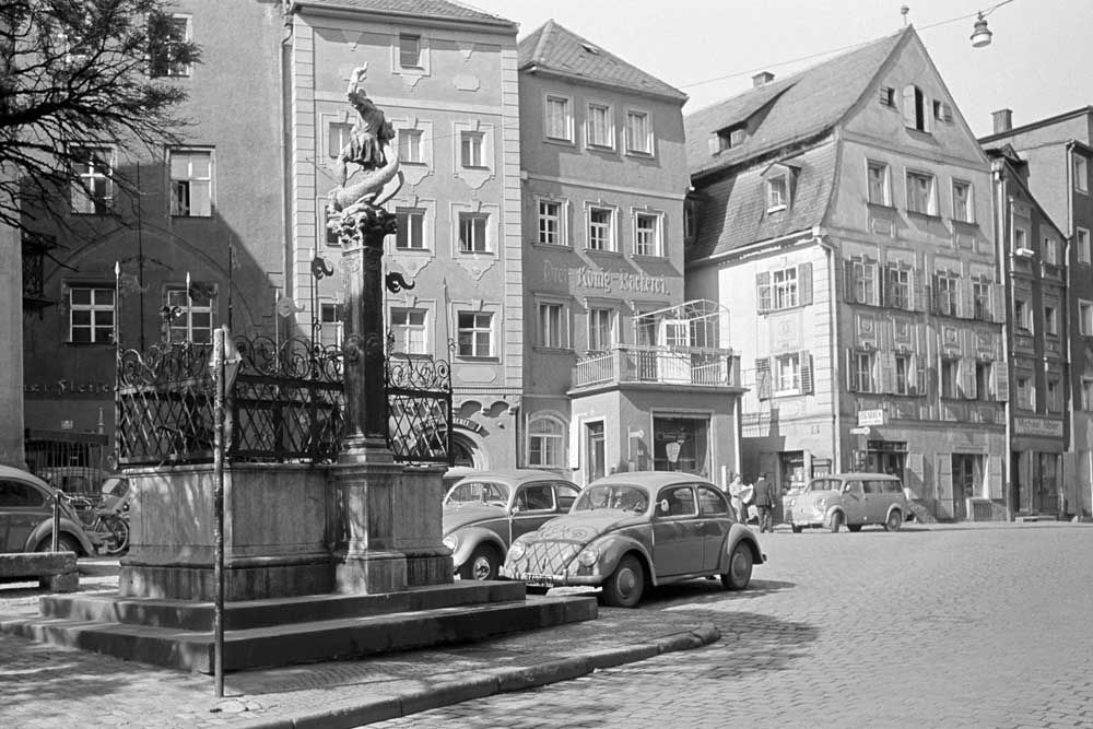 Fischbrunnen am Fischmarkt
