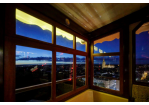 Fotografie - Blick aus Riesenrad zur blauen Stunde