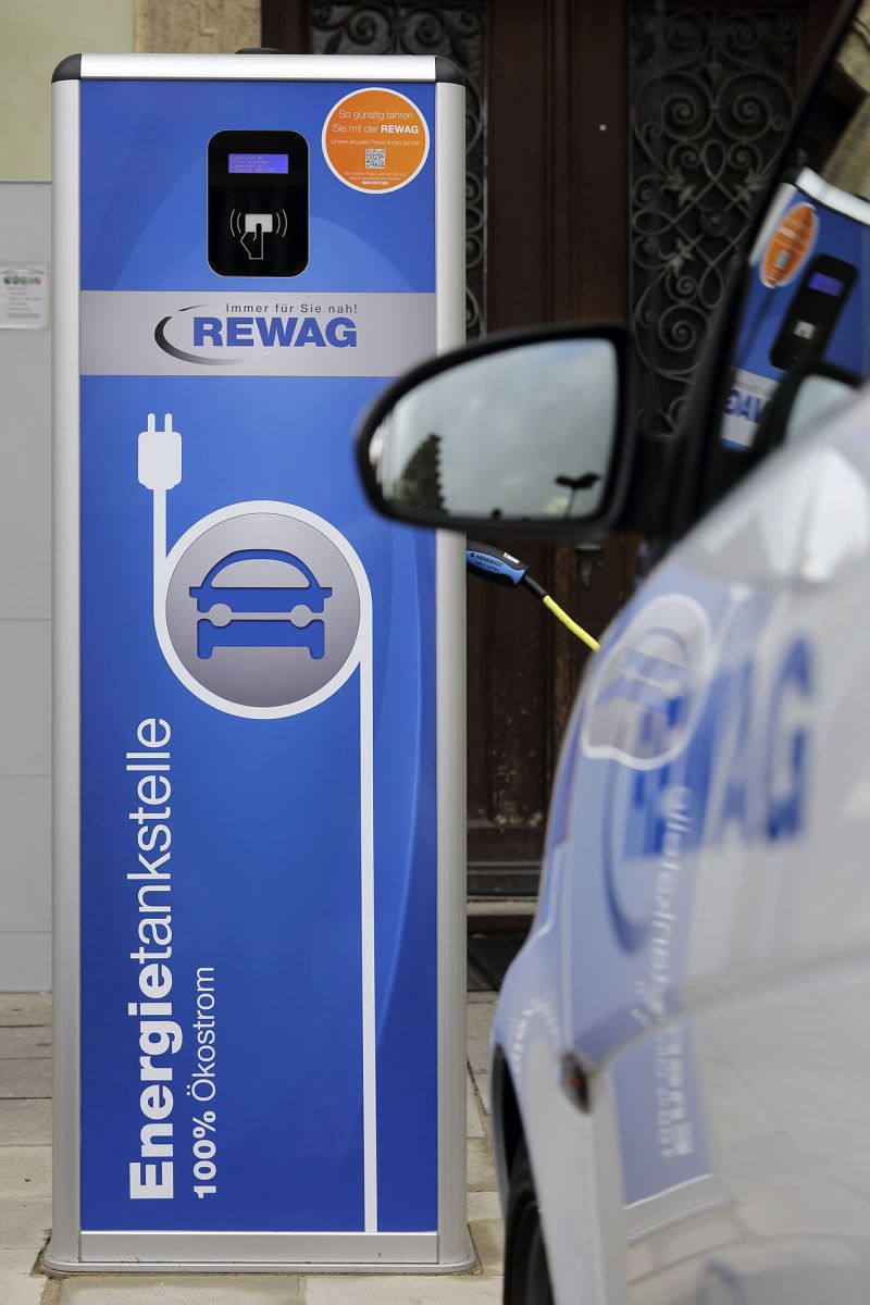Fotografie - E-Tankstelle