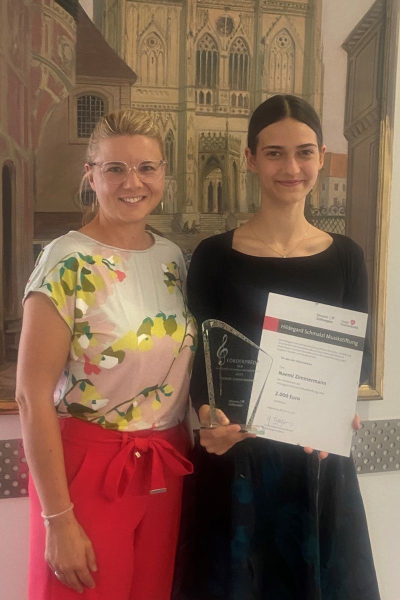 Förderpreise der Hildegard Schmalzl Musikstiftung - Naemi Zimmermann