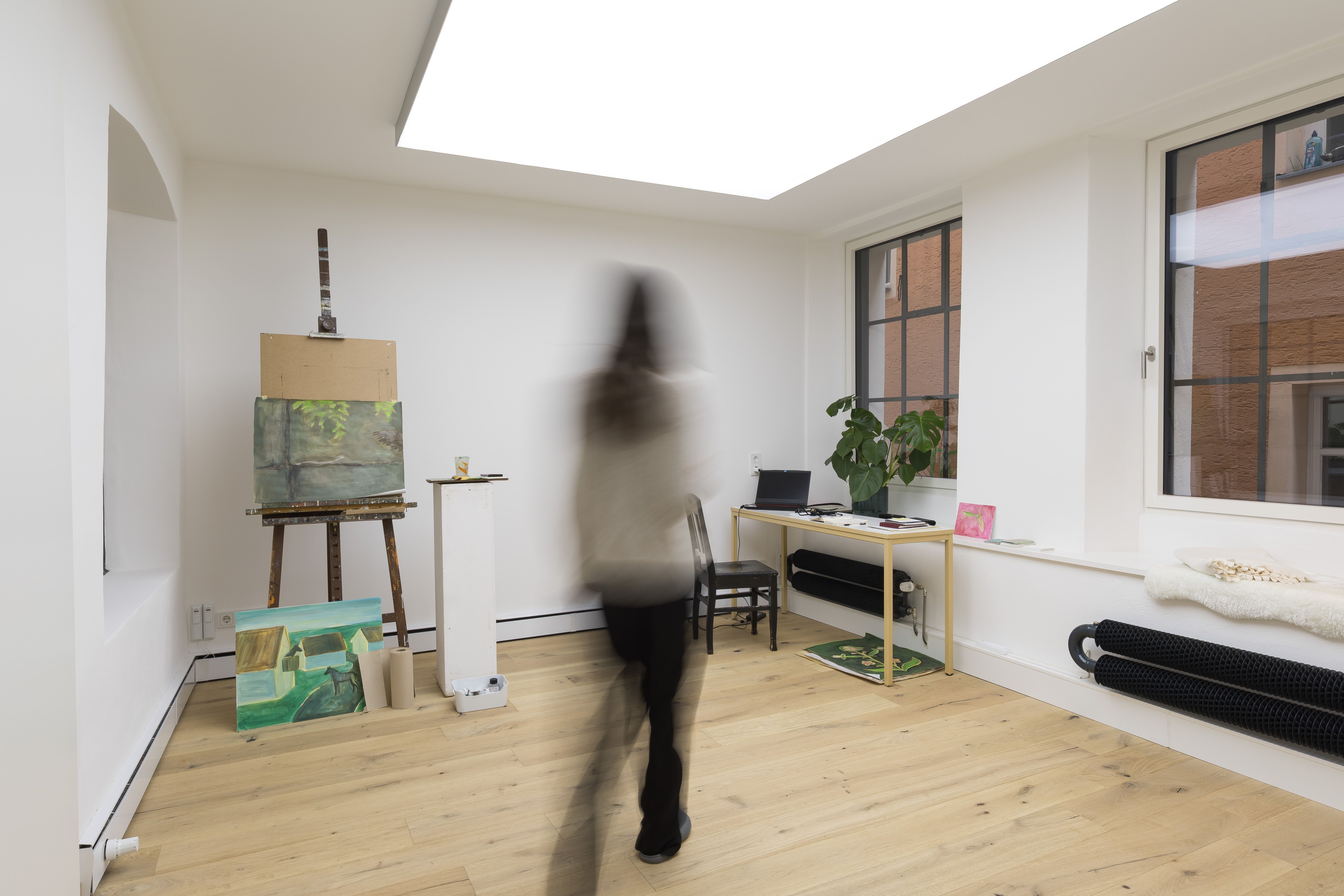 Fotografie – Das Studio in der Brückstraße der Künstlerin Anastasiia Leliuk 