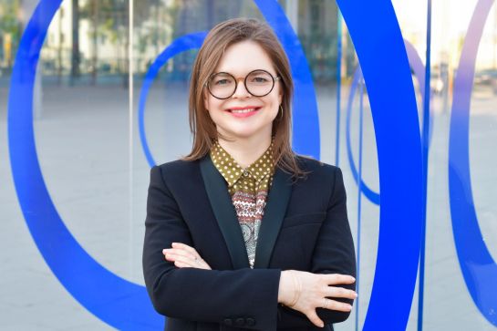 Porträt: Maria Lang, Leiterin des Kulturamts der Stadt Regensburg (C) Janine Haupt