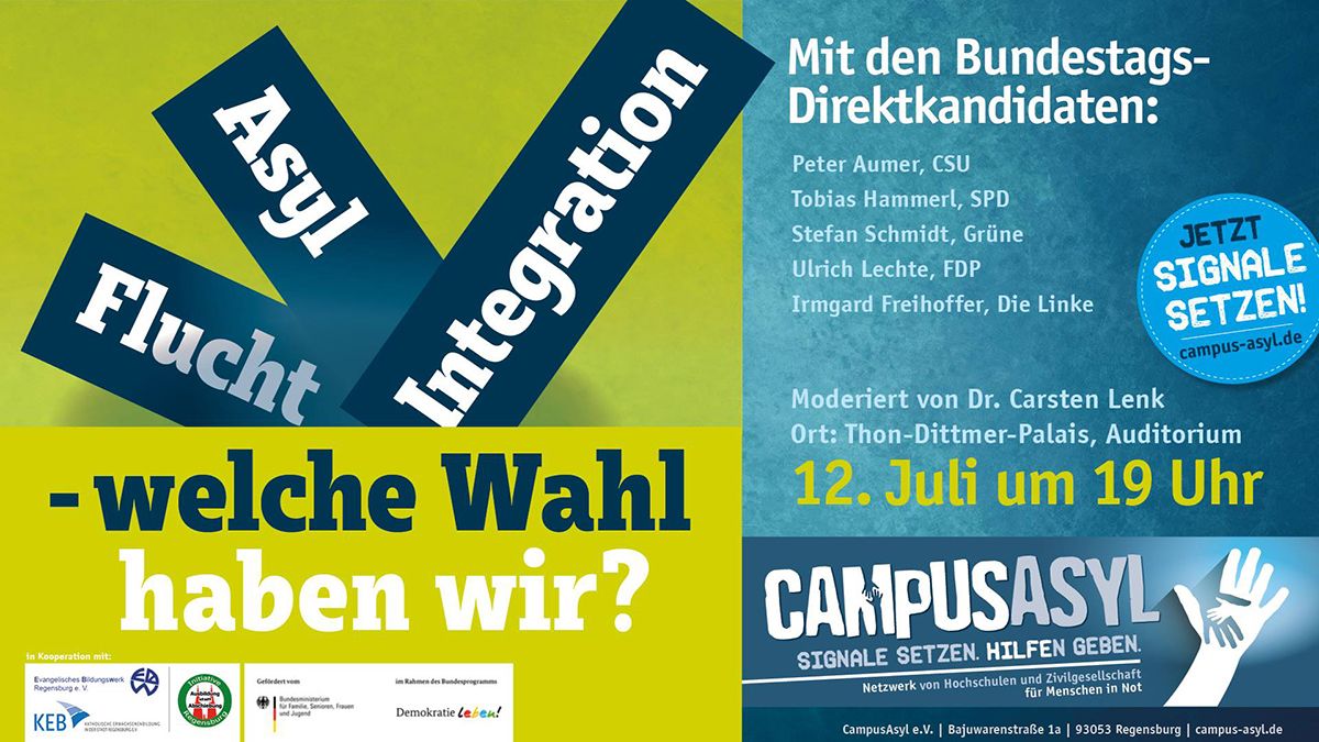 Podiumsdiskussion Asyl