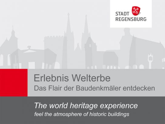 Plakette zum Erlebnis Welterbe (C) Stadt Regensburg