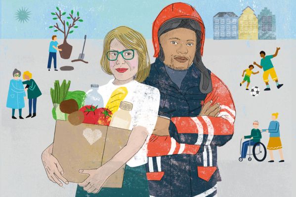 Fest des Ehrenamts - altes Plakat