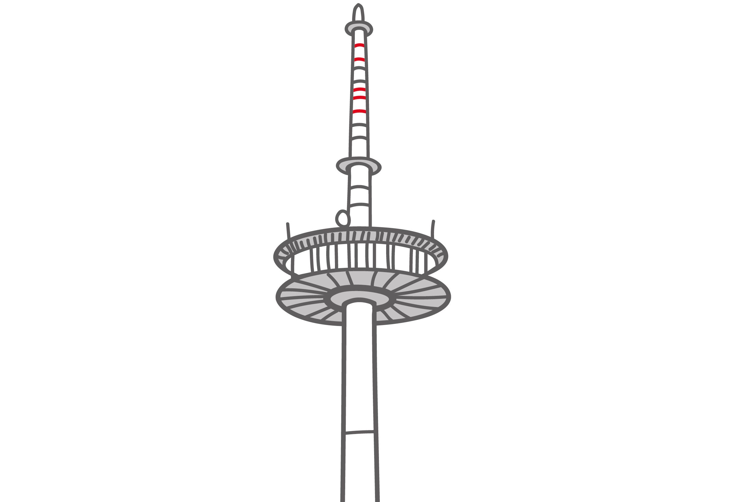 Grafik: Fernsehturm