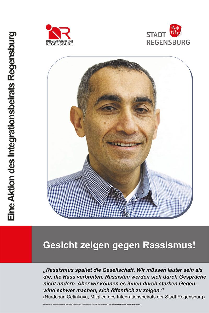 Integrationsbeirat - Gesicht zeigen gegen Rassismus - Cetinkaya