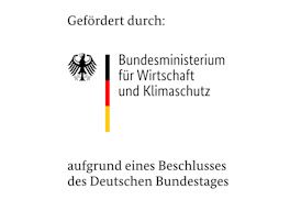Förderlogo des Bundesministeriums für Wirtschaft und Klimaschutz 