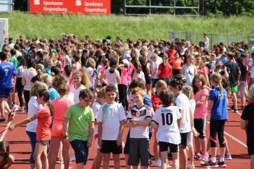 (C) S. Wilhelm Sponsorlauf 2019 Vor dem Start