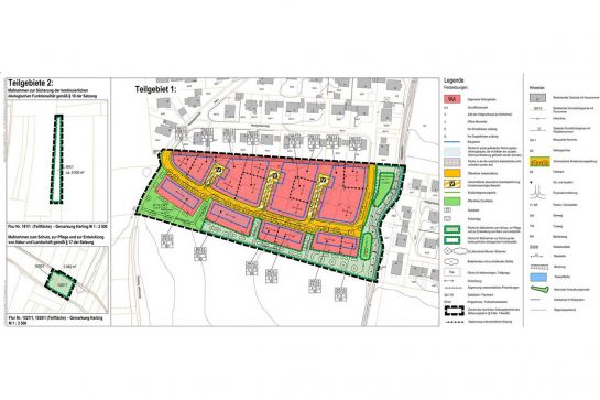 Bauplan - Heckstegstraße (C) Stadtplanungsamt Stadt Regensburg