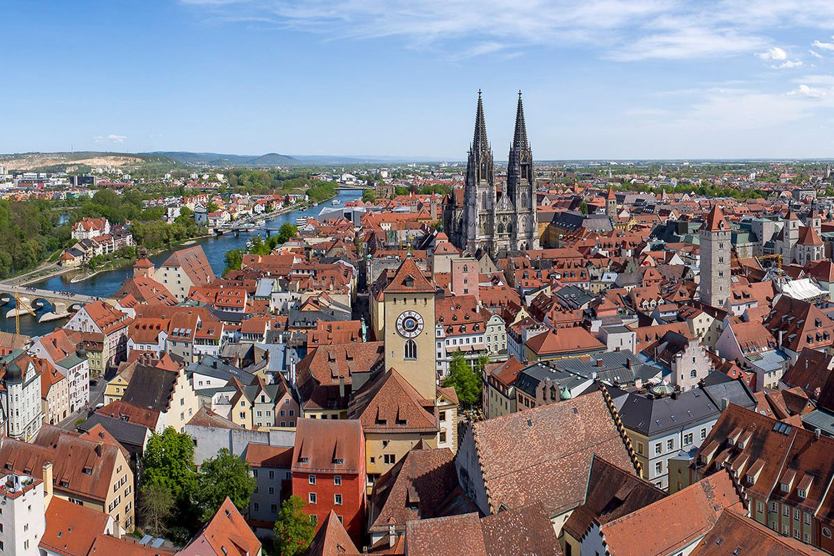 Dächerblick