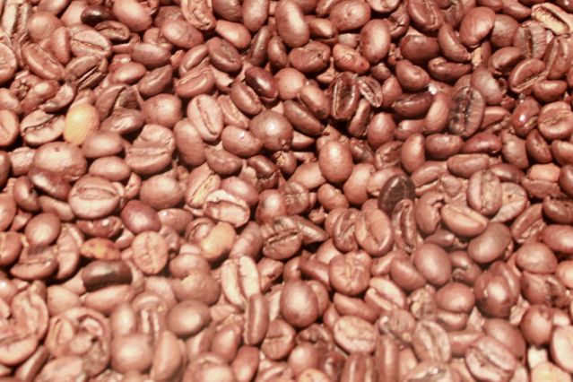 Kaffebohnen im Kulturcafé des W1 - Zentrum für junge Kultur